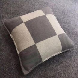 New Smelov fashion vintage fleece pillow case letter european pillows cover covers wool throw luxury pillowcase Cushion 45x45cm 65229U