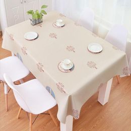 Table Cloth The Thickening Antependium Waterproof And Oil Rectangle _Jes1492