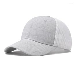 Ball Caps Selling Slightly Curved Brim Baseball Outdoor Mountaineering Hardened Lining Unchanged Light Board Mesh Cap