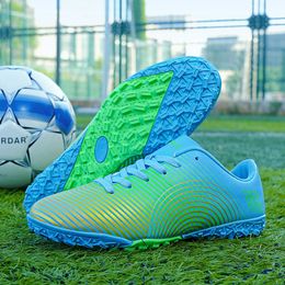 Athletic Outdoor Men Soccer Shoes Adult Kids Outdoor Society Soccer Cleats Men Football Boots Breathable Children's Football Shoes 230721