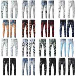 miri jeans mens designer jeans high quality pentagram hole fashion mens jeans cool style luxury designer denim pant distressed ripped biker black blue jean slim fit