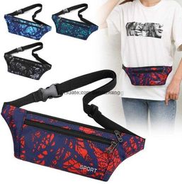 Waterproof camo Adjustable Waist Bag Fitness Fanny Pack Running Hiking waistpack Sport Pouch for universal all modes phone accessary