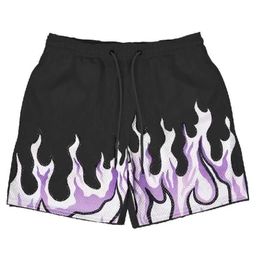 Designer Short Casual Clothing Kinetic Flame Fashion American Basketball Summer Breathable Fiess Quick Dry Running Quarter Shorts 746