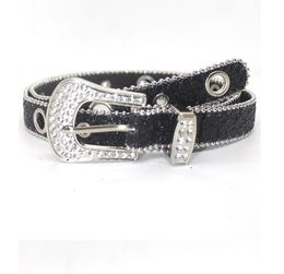 Luxury Designer Bb Belt Simon Men's Women's Belt Shiny Diamond Belt Black Silver Purple with sparkling rhinestones as a gift 2023