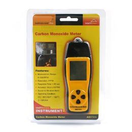 Carbon Analyzers Portable CO Gas Analyzers Handheld Carbon Monoxide Meter Tester Monitor Detector Gauge LCD Display Sound Light Drop 230721