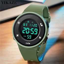 Sports Men's Watch Military Sports Men Watches Multifunction Digital Watch Clock Waterproof LED Electronic Watch for Man Kids