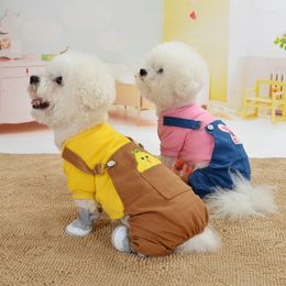 Dog Apparel Fitwarm Shih Tzu Clothes Pyjamas For Small Dogs Overalls Jumpsuit Pet Fleece Suit Fashion