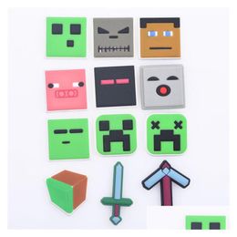 Shoe Parts Accessories Factory Wholesale Price Unn Kids Game Designer Charms For Square Face Drop Delivery Ottev