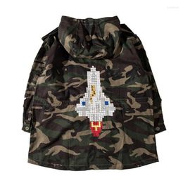 Men's Jackets Camouflage Embroidery Long Jacket Men Oversized Hip Hop Military Male Coat With Hood Oversize Army 2023 Autumn Clothing