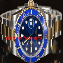 Luxury Watches Stainless Steel Bracelet 40mm 116613 BLUE CERAMIC GOLD STEEL UNWORN AUTHENTIC Stainless Steel Bracelet MAN WATCH Wr231g