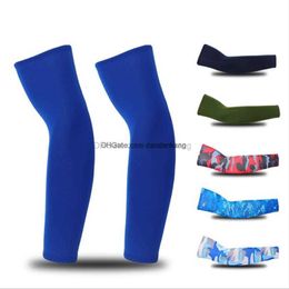 Summer Outdoor bike Cycling Arm Warmers Elastic Running Hiking Fishing arms protective sleeve Sports Basketball Cuff Anti Uv dustproof motor riding accessary