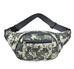 Outdoor Camouflage Chest Bags Fashion Waterproof tactical Single Shoulder Bag Multifunctional Phone Waistpack Hiking Sports Waist hip packs