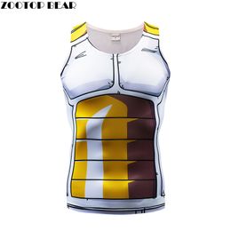 Men's Tank Tops 3D Printed T shirts Men Compression Shirts Comics Cosplay Costume Summer Sleeveless Tops For Male Fitness Bodybuilding Tights 230721