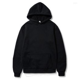 Men's Hoodies Autumn And Winter Hoodie Casual Loose Warm Solid Sweater For Men Women