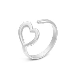 30 pcs stainless steel ring for women with adjustable opening ring geometry heart shaped fashion party Jewellery wholesale mothers day valentines day gifts