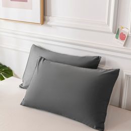 Pillow Case 100%envelope Cotton Pillowcase 40S Queen King Size Support CustomizationWholesale Cover 230721