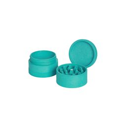 HONEYPUFF 63MM 4 Layers Degradable Plastic Tobacco Herb Grinder Tobacco Spice Crusher For Smoking Pipe Accessories Wholesale