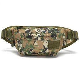 Outdoor Camouflage tactical Chest Bag Fashion Waterproof Single Shoulder Bags Multifunctional Phone Waistpack Hiking running Sports Waist packs