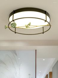 Ceiling Lights Lamp In The Living Room Bedroom Light Chinese Rectangular Lamps Simple Atmospheric Dining Table