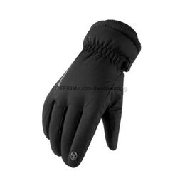 Unisex Waterproof Touch Screen glove Mountaineering Riding Motorcycle Ski Winter warm Thick hand protective Gloves Outdoor windproof cycling mittens