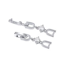 Link Chain WEIMANJINGDIAN Brand White Rose Gold Color Plated Extenders Extension Buckles For Bracelet Or Necklace2595