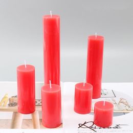 Candles Birthday Dec Handcraft Diameter 4cm Diy Candle Mold Pc Flat Top Multi Size Candle Holder Cylindrical Diy Candle Moulds Lz33