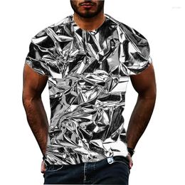 Men's T Shirts Tee Graphic Geometric Optical Illusion 3D Print Daily Sports Short Sleeve Clothing Apparel Designer Casual Classic