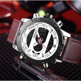 luxury SMAEL brand New Sport Watches Waterproof Genuine Dual Display Quartz Wristwatches Big Dial Fashion Cool Man 1320 Digital Wa3013