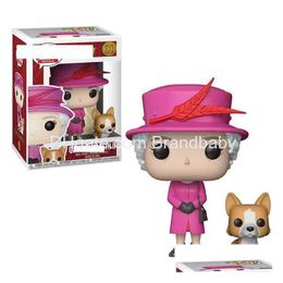 Action Toy Figures Pop Film And Teion Movie Peripheral Hand Office Boy Elizabeth Ii 01 Queen Of England Drop Delivery Toys Gifts Dhqrs