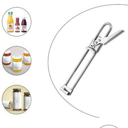 Openers Adjustable Stainless Steel Can Opener Professional Manual Jar Bottle Lids Kitchen Accessories Gadgets Jkkd2103 Drop Delivery Dhtsw