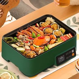 1pc Steamer, Large-capacity Electric Steamer, Multi-functional Multi-layer Electric Hot Pot, Electric Cooking Pot, Smart Appointment Timer Square Pot