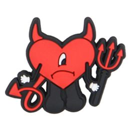 Shoe Parts Accessories 2022 Custom Wholesale Designer Charm Glowing Cartoon Bad Bunny Clog Charms Halloween Drop Delivery Otapl