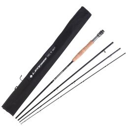 Four-section Fly Fishing Rod 9 Feet 2 7 Metres M 4 Optional Fishing Rod Comfortable Non-slip Strong Pulling Force Lightweight285Y
