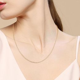 Chains LIEBE ENGEL Silver Colour Sparkling Clavicle Chain Choker Necklace Collar For Women Fine Jewelry Wedding Party Birthday Gift