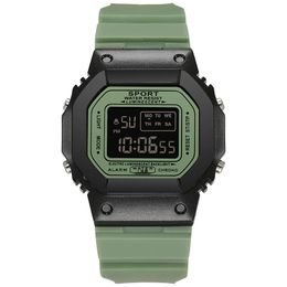 High Quality Metal Sports Men's Digital Watch Waterproof Shockproof Fashion Couple Men and Women Student Electronic Wristwatch