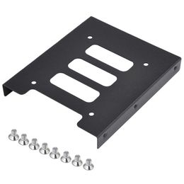 10pcs 2 5 to 3 5 SSD HDD Metal Adapter Mounting Bracket Hard Drive Holder for PC231U