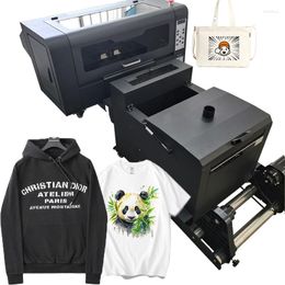 Dtf Ink T-shirt Fabric Textile Xp600 Print Head With Shaker Oven Printer 30cm Pet Film Printing Machine