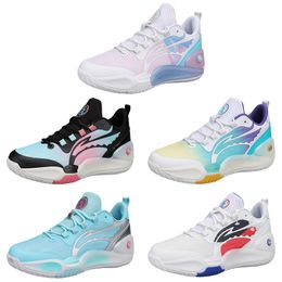 2023 Multi-colored basketball shoes men white purple black blue trainers outdoor sports sneakers