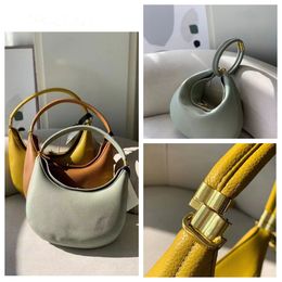 Songmont luna çantası lüks tasarımcı altı tramp omuz çantası yarım ay deri çanta çapraz çanta debriyaj çantası çapraz gövde çantası