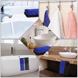 Bath Accessory Set 2Pc Nylon Long Towel Absorbent Face Thick Comfortable Beach Bathroom Accessories Home Textiles