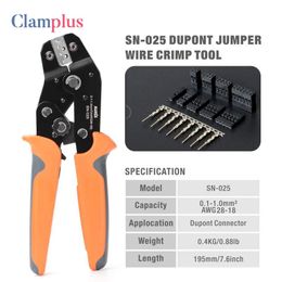 accessories Sn025 Dupont Connectors Crimping Pliers Micro Crimp Tool for Wrapped Around Style Dupont, Molex, Harwin, Amphenol Terminals