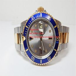 Factory Supplier High quality Sapphire 40mm Ceramic Two Tone Gold 116613 116613LB Automatic Mechanical Mens Men's Watch Watch269A