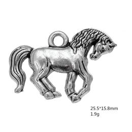 Zinc alloy adorable little horse animal charm for jewelry making298r