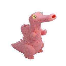 Dinosaur Shape Colourful Smoking Silicone Bong Pipes Kit Portable Travel Bubbler Tobacco Nineholes Philtre Spoon Quartz Bowl Oil Rigs Waterpipe Dabber Holder DHL