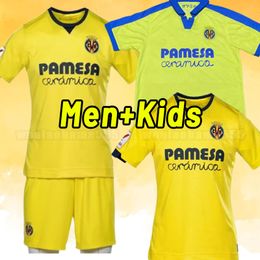 23 24 Villarreal CF S.CAZORLA Soccer Jerseys 2023 24 DIA GERARO CHUKWUEZE camiseta del Shirt Parejo PACO ALCACER MOI GOMEZ men kids Kits Full sets Football Shirt 100TH