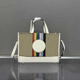 COABAG Designer Tote Bag High Quality Woman Rainbow Totes Wallets Practical Large Capacity Shopping Bags Purse Totes Crossbody Shoulder Bags Casual Women Handbag