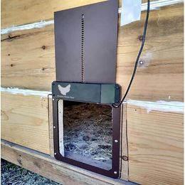 Cat CarriersCrates Houses Automatic Chicken Coop Door Light Sensor Magnetic Household Pet3568384193k
