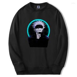 Men's Hoodies Anime 2023 Jujutsu Kaisen Sweatshirts Men Women Gojo Satoru Manga Graphic Hoodie Casual Long Sleeve Oversize Sportswear