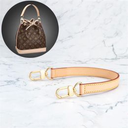 Obag Handle Short Bag Strap Shoulder Handbag Genuine Leather Belt High Quality Accessories Parts &220A