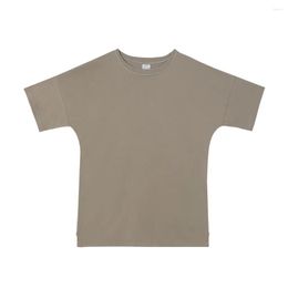 Men's T Shirts Endeavour&Bloom Retro Boxer Training Tee Drop Shoulder Basic T-Shirt Men Amekaji